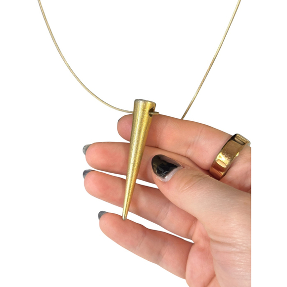Amano Studio Gold Spike Pendant - Picture 2 of 5
